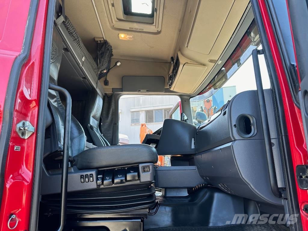 Scania R580 Abrollkipper Meiller Enteisungsgerät 45m Reptéri felszerelés