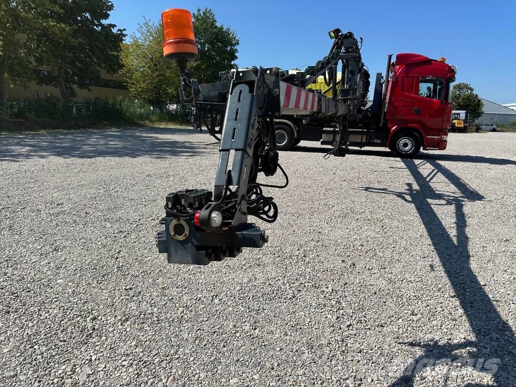 Scania R580 Abrollkipper Meiller Enteisungsgerät 45m Reptéri felszerelés