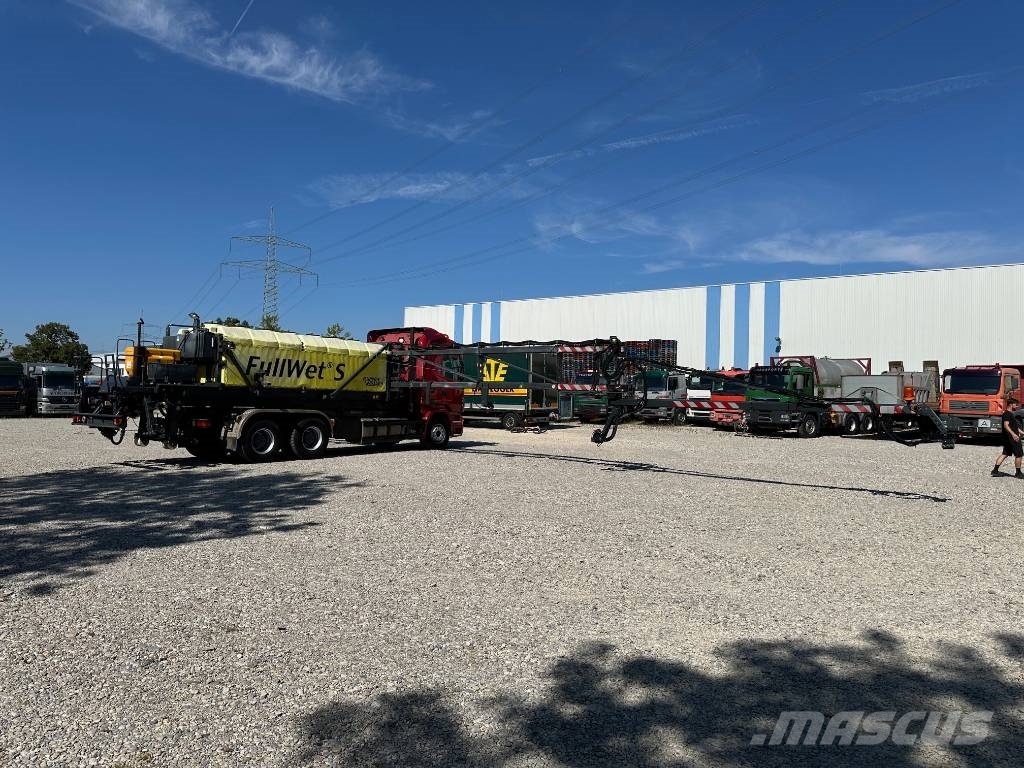Scania R580 Abrollkipper Meiller Enteisungsgerät 45m Reptéri felszerelés