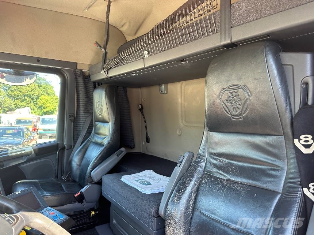 Scania R580 Abrollkipper Meiller Enteisungsgerät 45m Reptéri felszerelés