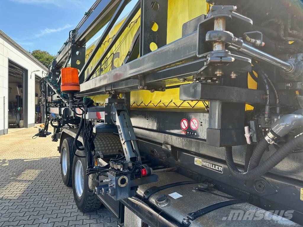 Scania R580 Abrollkipper Meiller Enteisungsgerät 45m Reptéri felszerelés