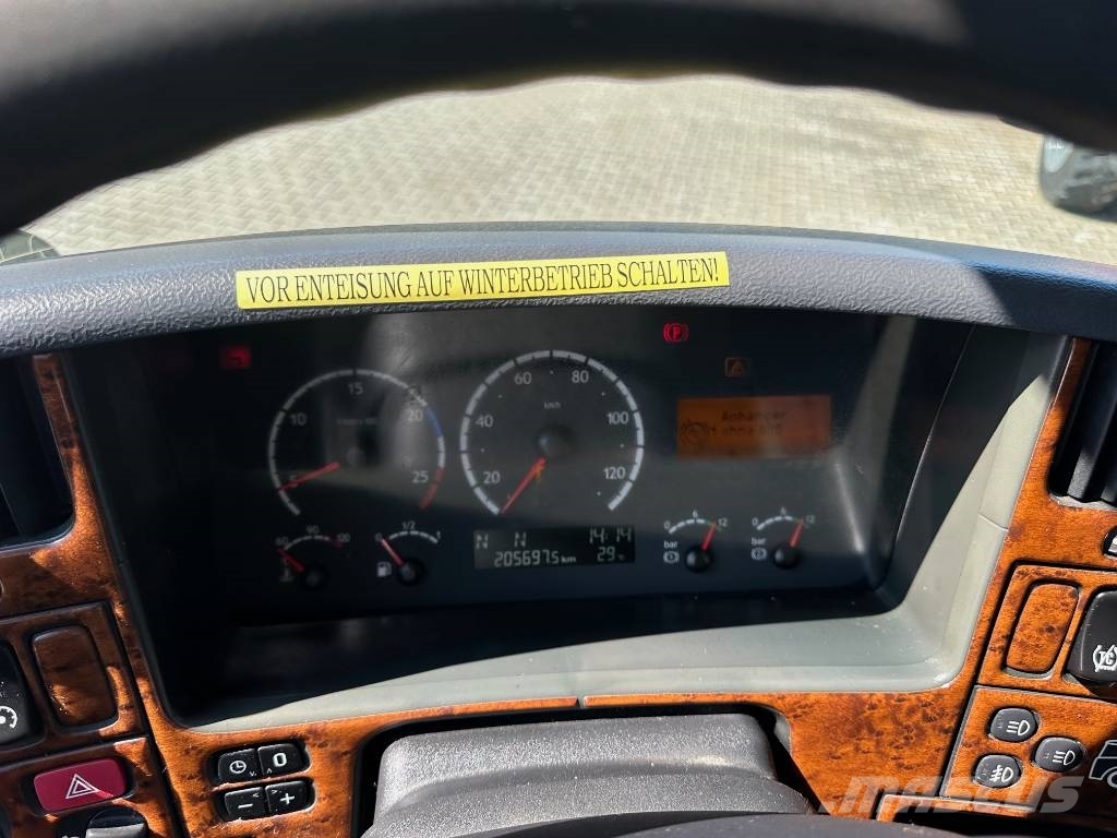 Scania R580 Abrollkipper Meiller Enteisungsgerät 45m Reptéri felszerelés