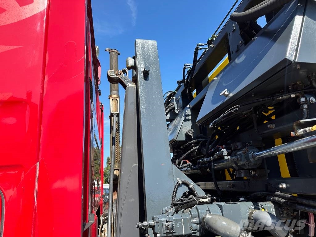 Scania R580 Abrollkipper Meiller Enteisungsgerät 45m Reptéri felszerelés