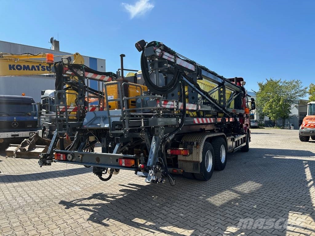 Scania R580 Abrollkipper Meiller Enteisungsgerät 45m Reptéri felszerelés