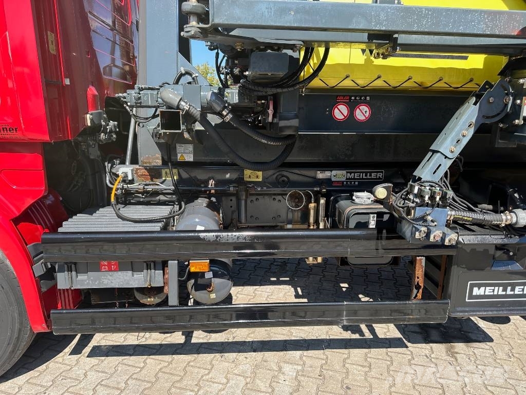 Scania R580 Abrollkipper Meiller Enteisungsgerät 45m Reptéri felszerelés