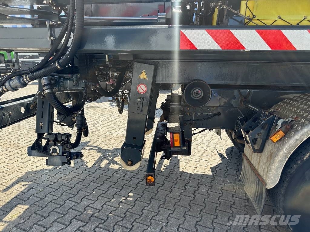 Scania R580 Abrollkipper Meiller Enteisungsgerät 45m Reptéri felszerelés