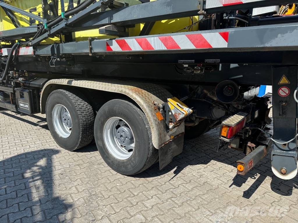 Scania R580 Abrollkipper Meiller Enteisungsgerät 45m Reptéri felszerelés