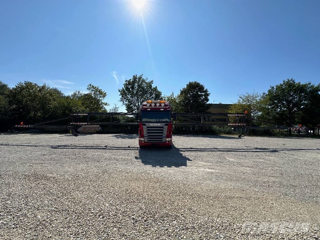 Scania R580 Abrollkipper Meiller Enteisungsgerät 45m Reptéri felszerelés