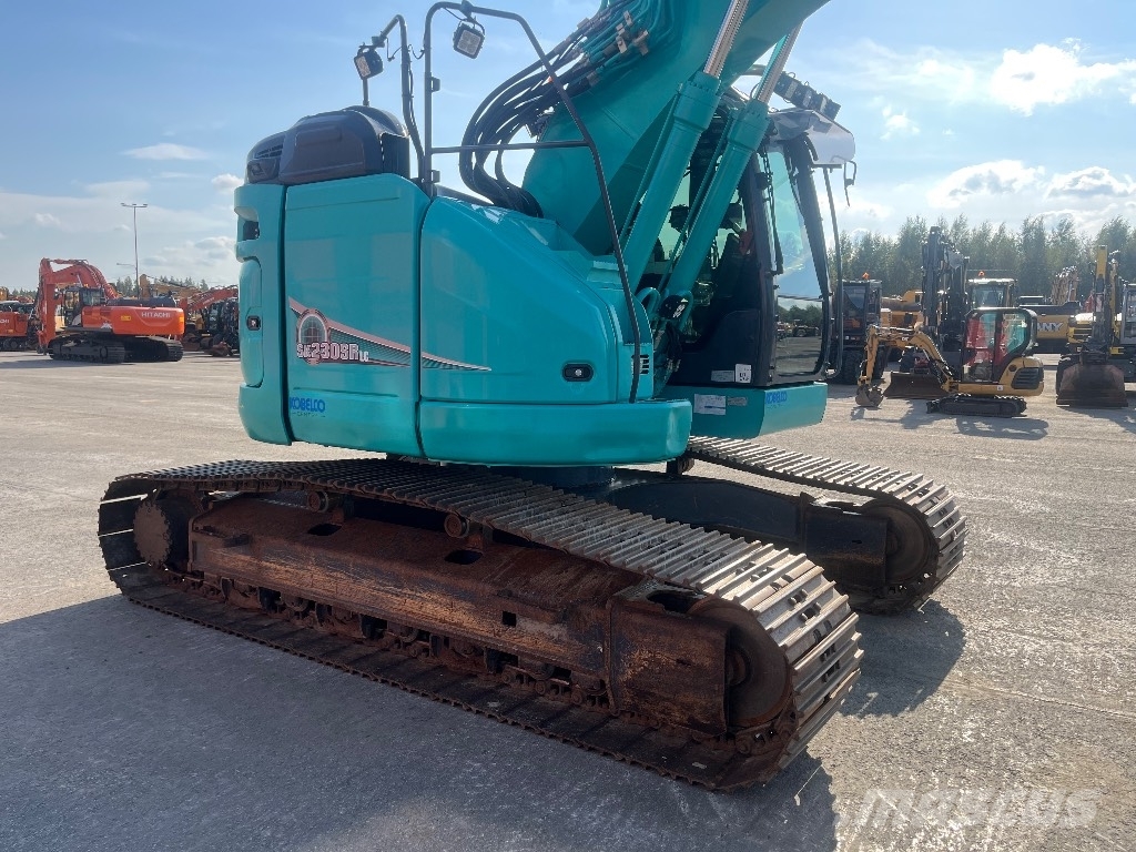 Kobelco SK 230 SR LC / Engcon, Kauha, Rasvari Гусеничные экскаваторы