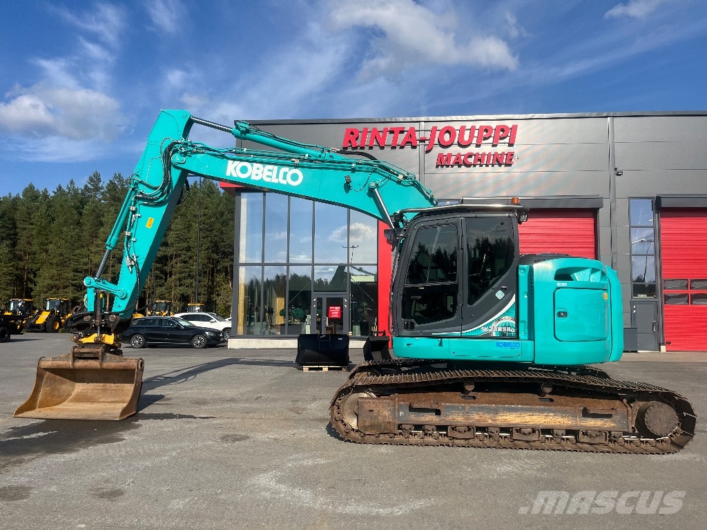 Kobelco SK 230 SR LC / Engcon, Kauha, Rasvari Гусеничные экскаваторы