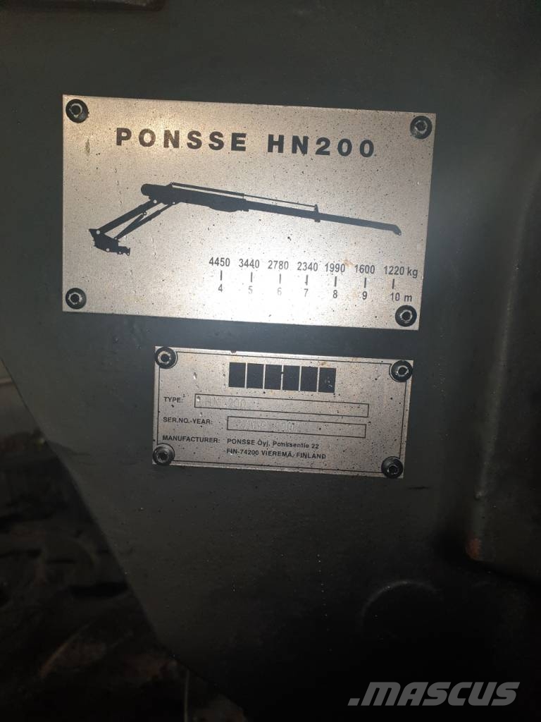 Ponsse Ergo 6W Харвестери