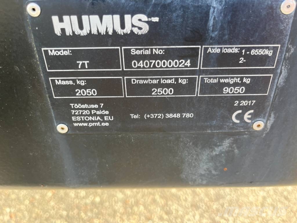 Humus 7 T Kiper prikolice