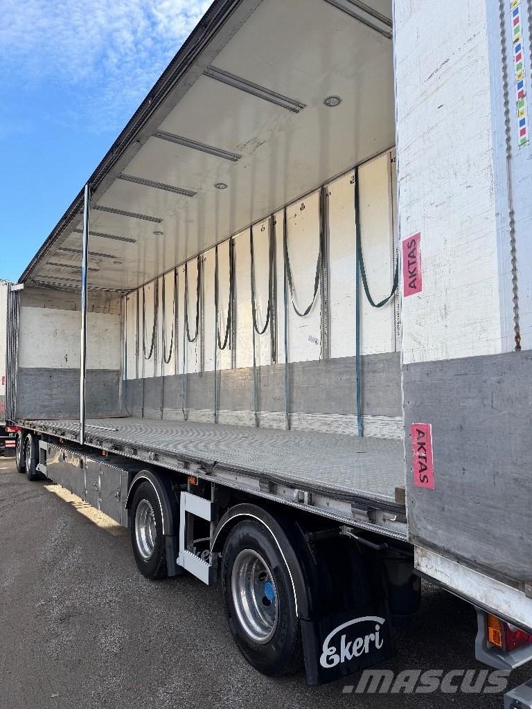 Ekeri Skåpsläp S8-D med öppningsbar sida -18 Carrocería de caja