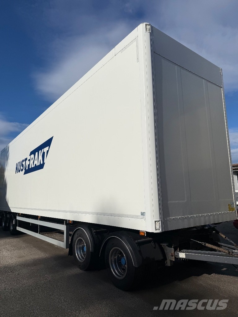 Ekeri Skåpsläp S8-D med öppningsbar sida -18 Carrocería de caja