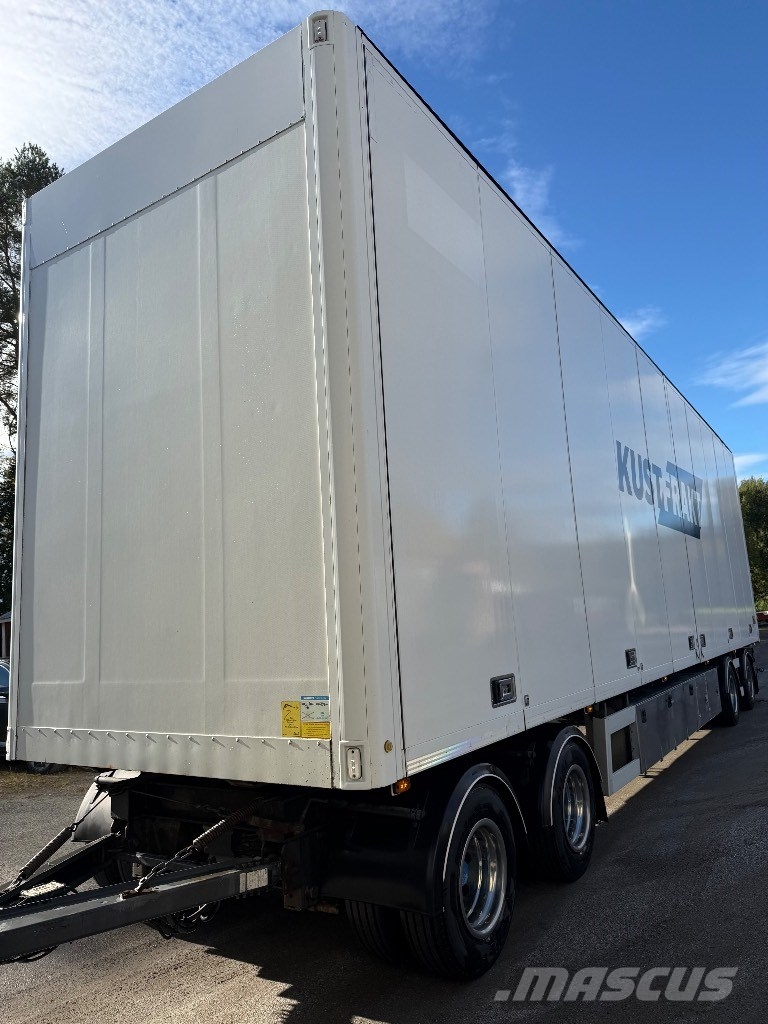 Ekeri Skåpsläp S8-D med öppningsbar sida -18 Carrocería de caja