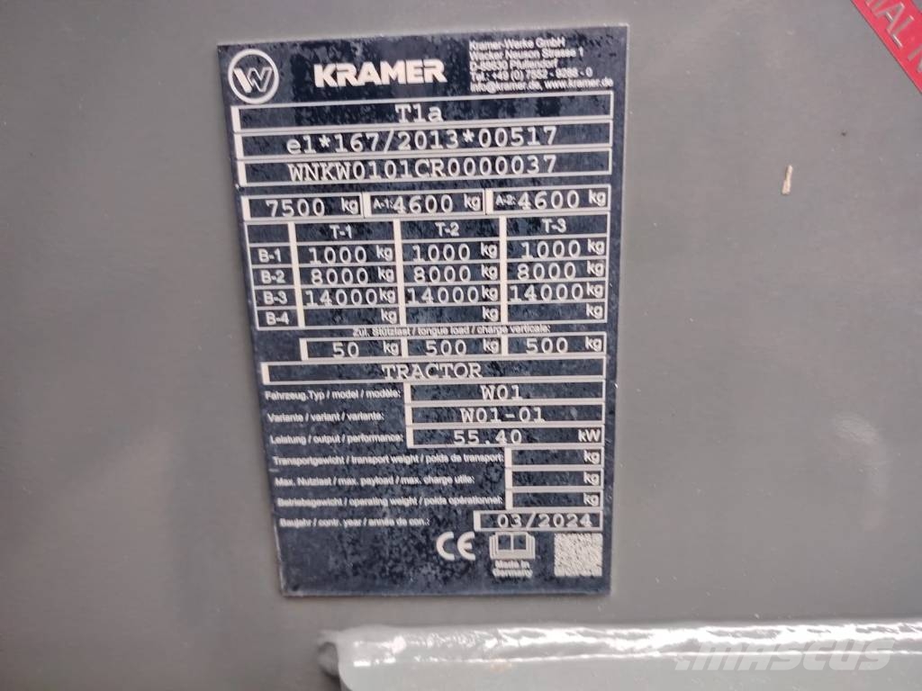 Kramer 8085-2 Arctic Power + Pyöräkuormaajat