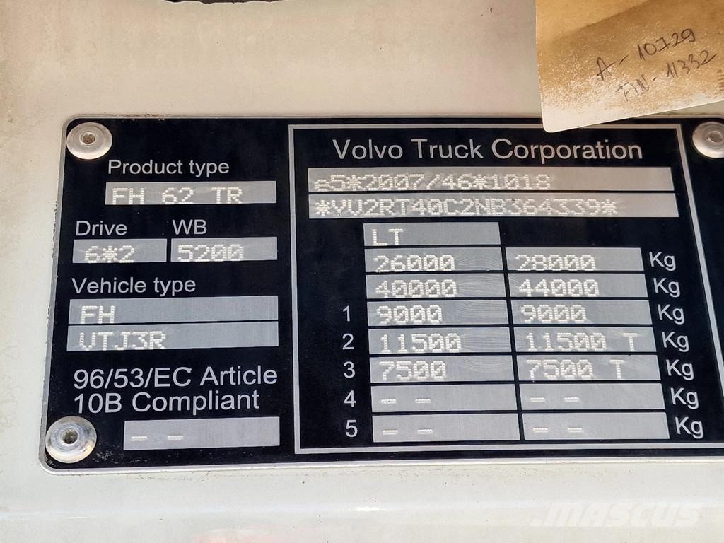 Volvo FH 13.500 6x2*4 - XL - Thermoking frigo - Retarder Isotermos y frigoríficos