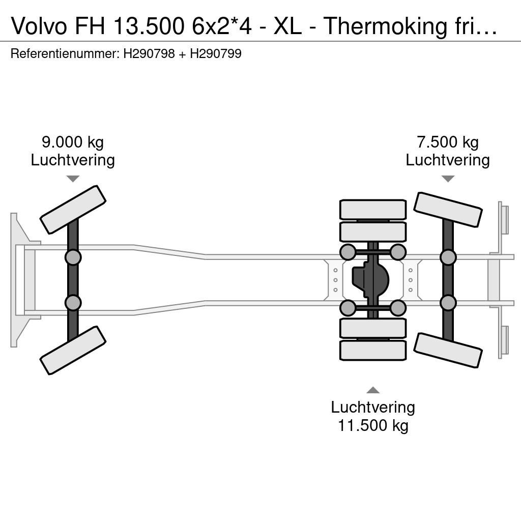 Volvo FH 13.500 6x2*4 - XL - Thermoking frigo - Retarder Isotermos y frigoríficos