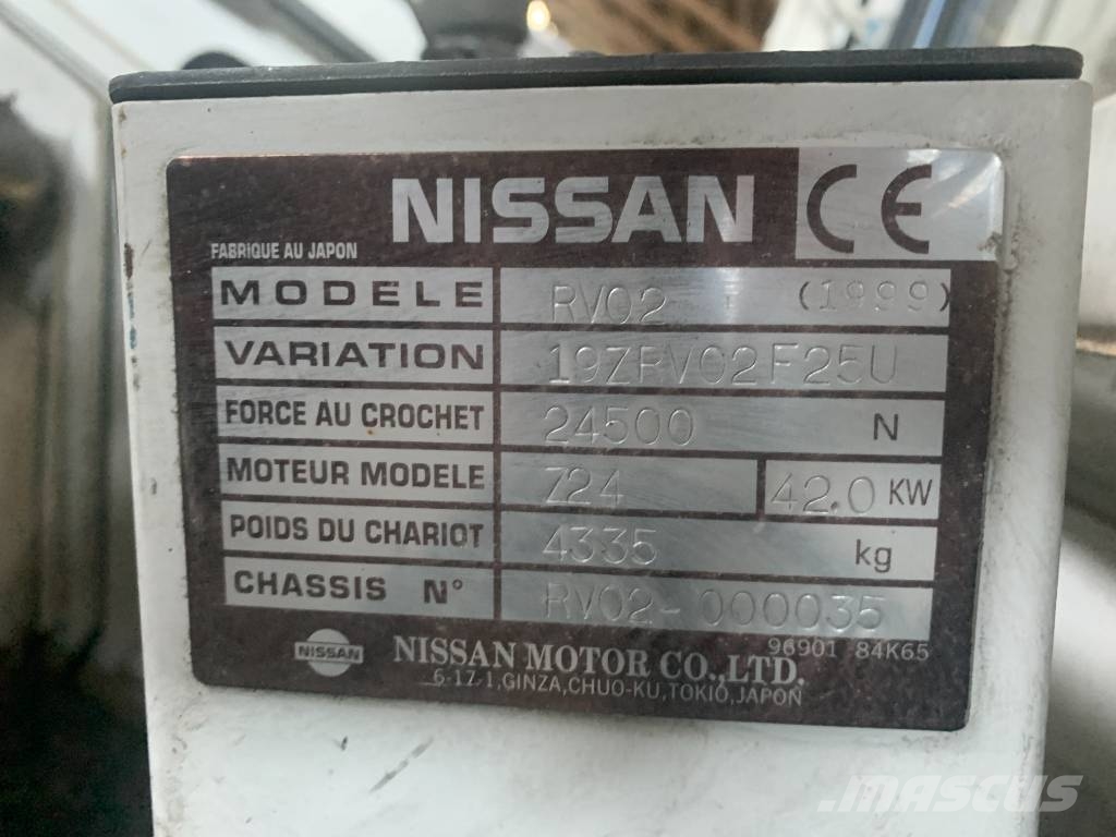 Nissan FG2500 V-2566 EO Airport equipment