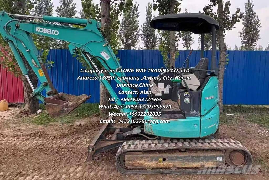 Kobelco SK 30 SR Minigravere <7t