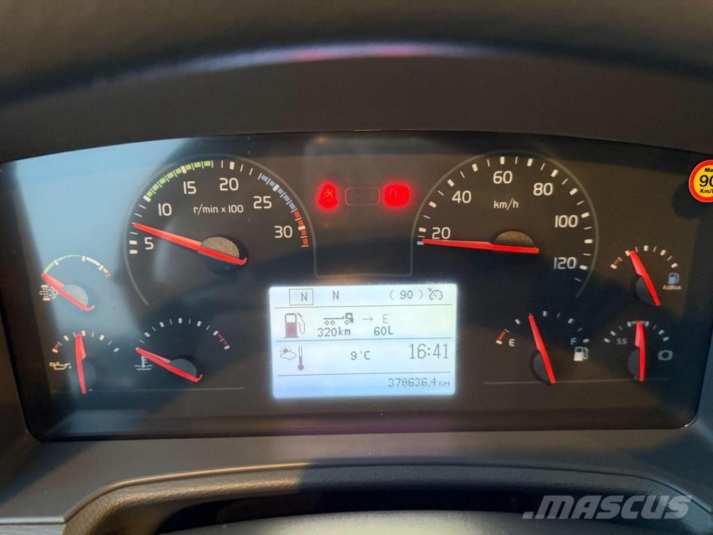 Volvo FL240 4X2 EURO6 + BOX HEATING Sunkvežimiai su dengtu kėbulu