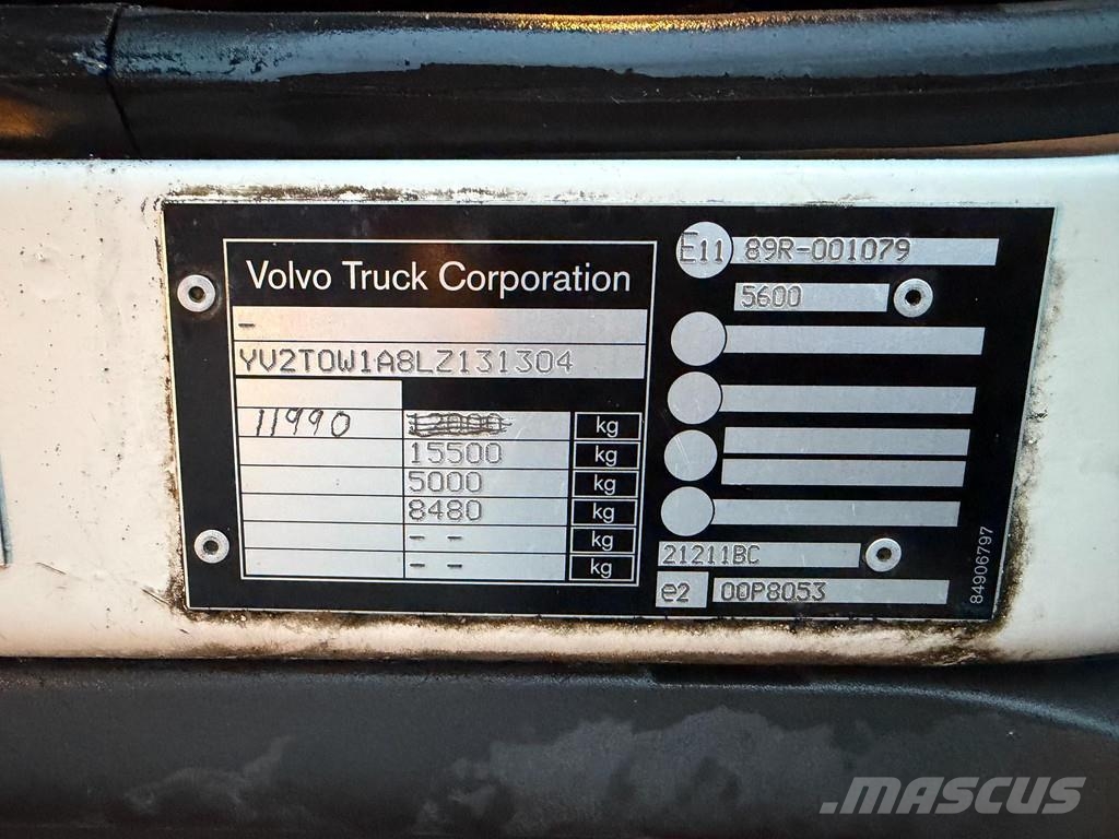 Volvo FL240 4X2 EURO6 + BOX HEATING Sunkvežimiai su dengtu kėbulu