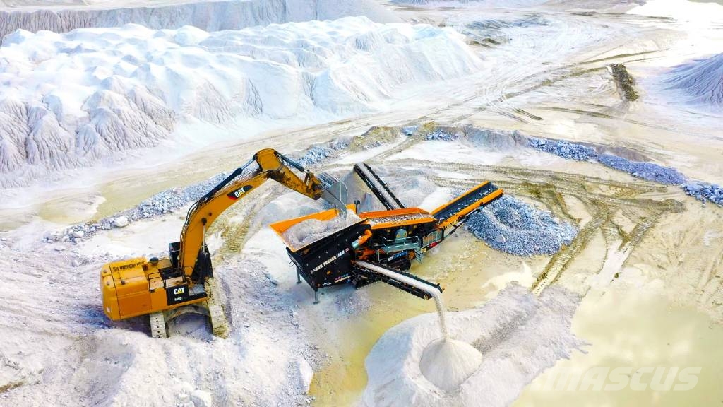 Fabo FTB 15-50 CRIBLE SCALPEUR A CHENILLES Mobiele zeefinstallaties