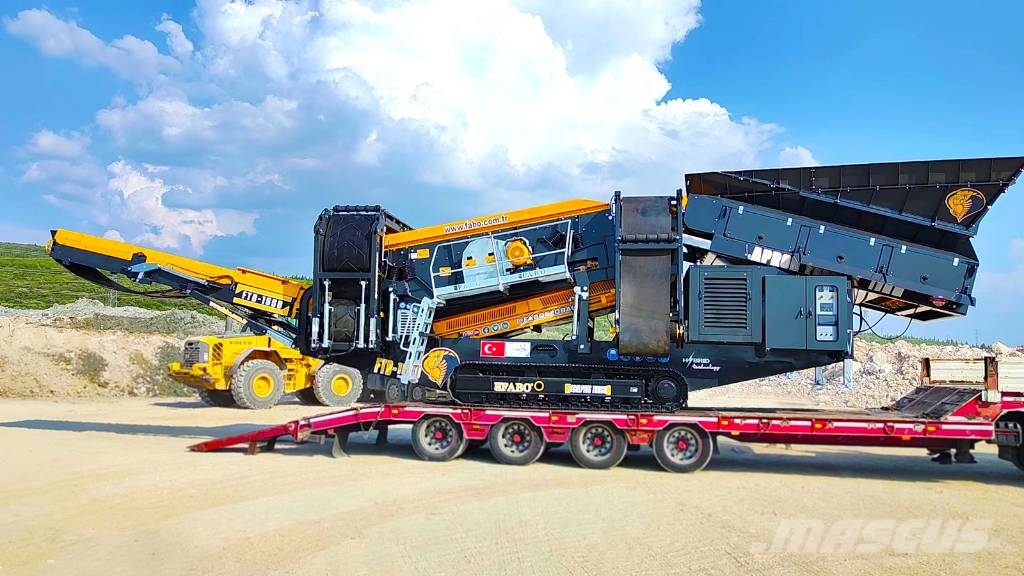 Fabo FTB 15-50 CRIBLE SCALPEUR A CHENILLES Mobiele zeefinstallaties