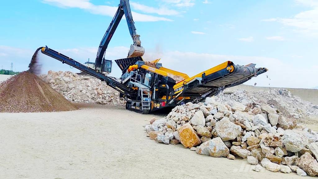 Fabo FTB 15-50 CRIBLE SCALPEUR A CHENILLES Mobiele zeefinstallaties