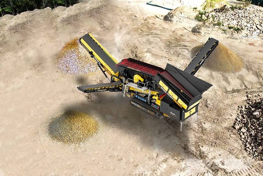 Fabo FTB 15-50 CRIBLE SCALPEUR A CHENILLES Mobiele zeefinstallaties
