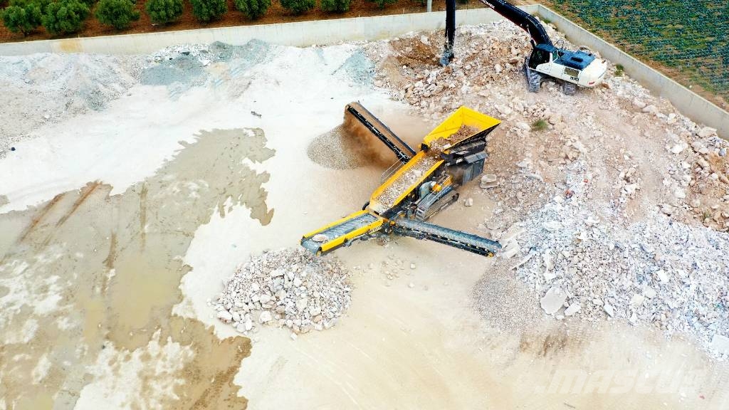 Fabo FTB 15-50 CRIBLE SCALPEUR A CHENILLES Mobiele zeefinstallaties