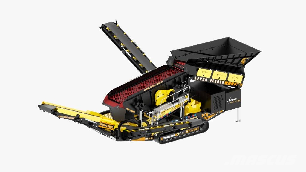 Fabo FTB 15-50 CRIBLE SCALPEUR A CHENILLES Mobiele zeefinstallaties