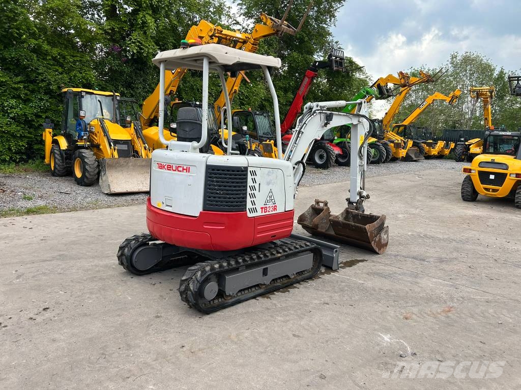 Takeuchi TB 23 R Miniescavatori