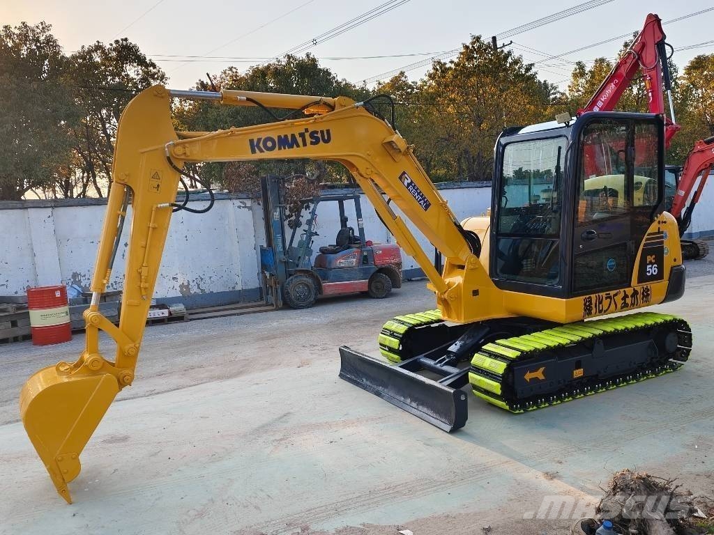 Komatsu PC 56 Mini kotrók < 7t