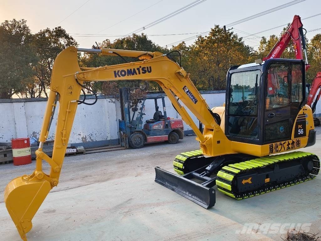Komatsu PC 56 Mini kotrók < 7t