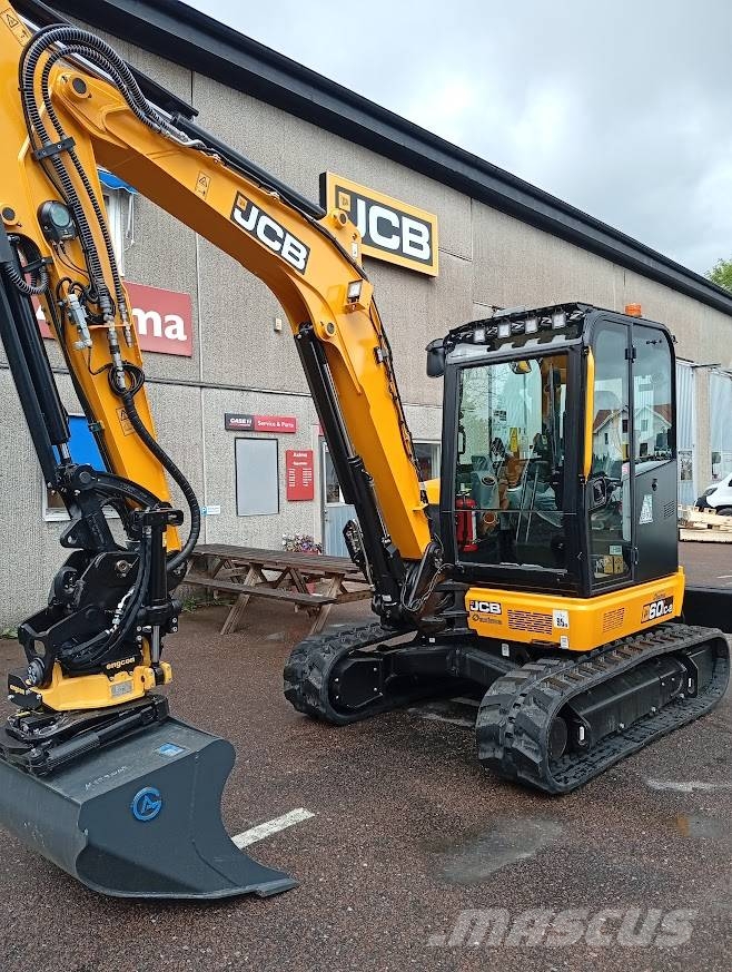 JCB 60 C-2 Mini ekskavatörler, 7 tona dek