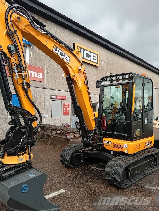 JCB 60 C-2 Mini ekskavatörler, 7 tona dek
