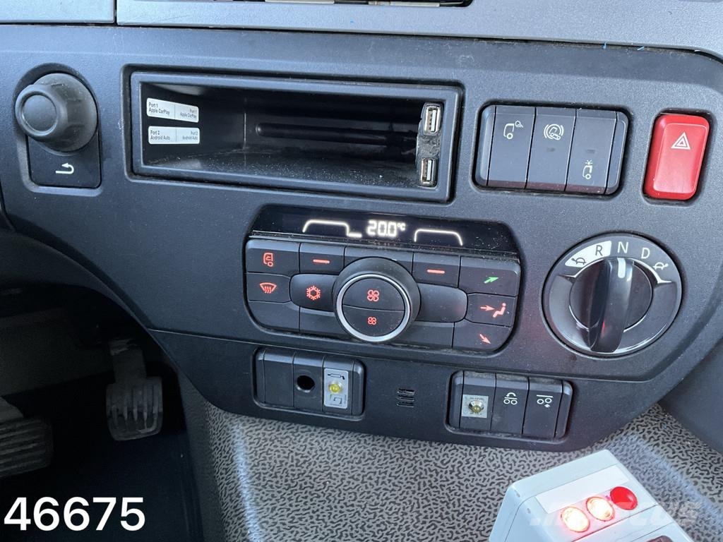 DAF CF 530 8x4 Euro 6 VDL 30 Ton haakarmsysteem Treileri ar āķi