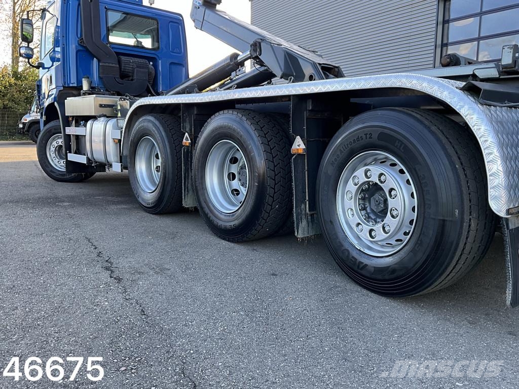 DAF CF 530 8x4 Euro 6 VDL 30 Ton haakarmsysteem Treileri ar āķi