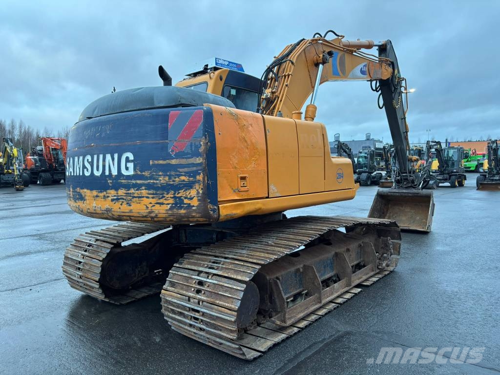 Samsung SE 130 LC M-3 / Metsäalusta, Kallistuva kauha Telakaivukoneet