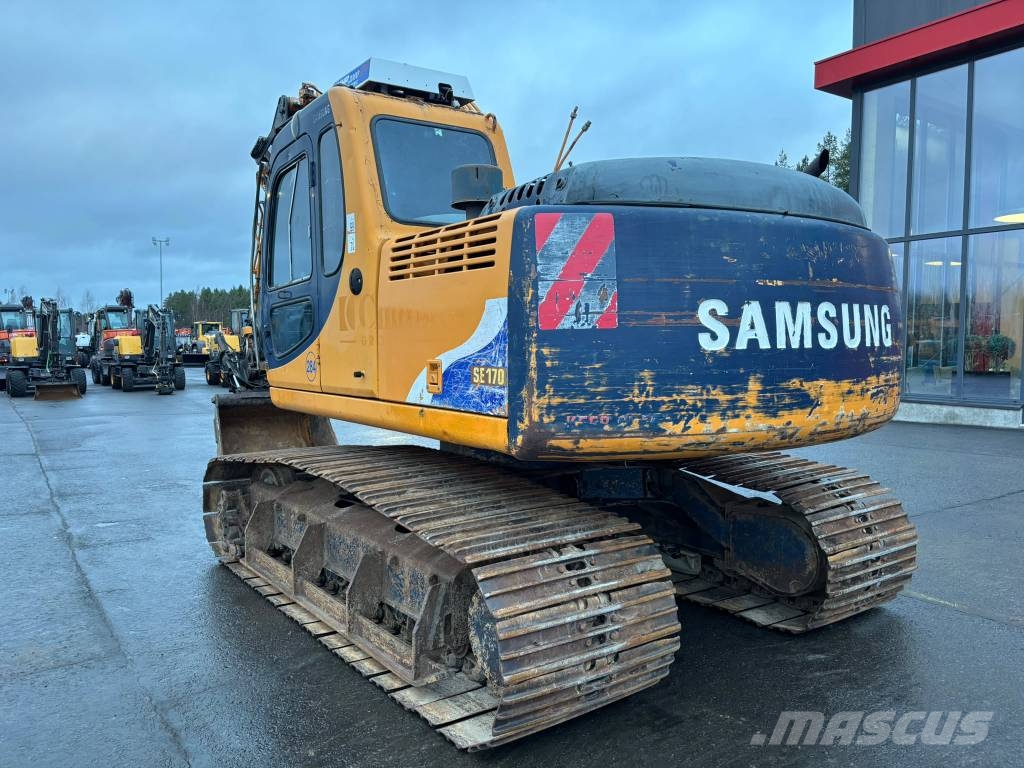 Samsung SE 130 LC M-3 / Metsäalusta, Kallistuva kauha Telakaivukoneet
