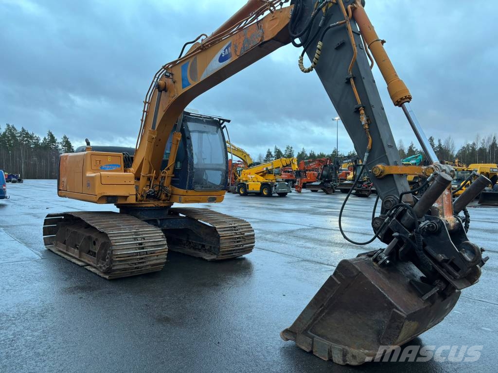 Samsung SE 130 LC M-3 / Metsäalusta, Kallistuva kauha Telakaivukoneet
