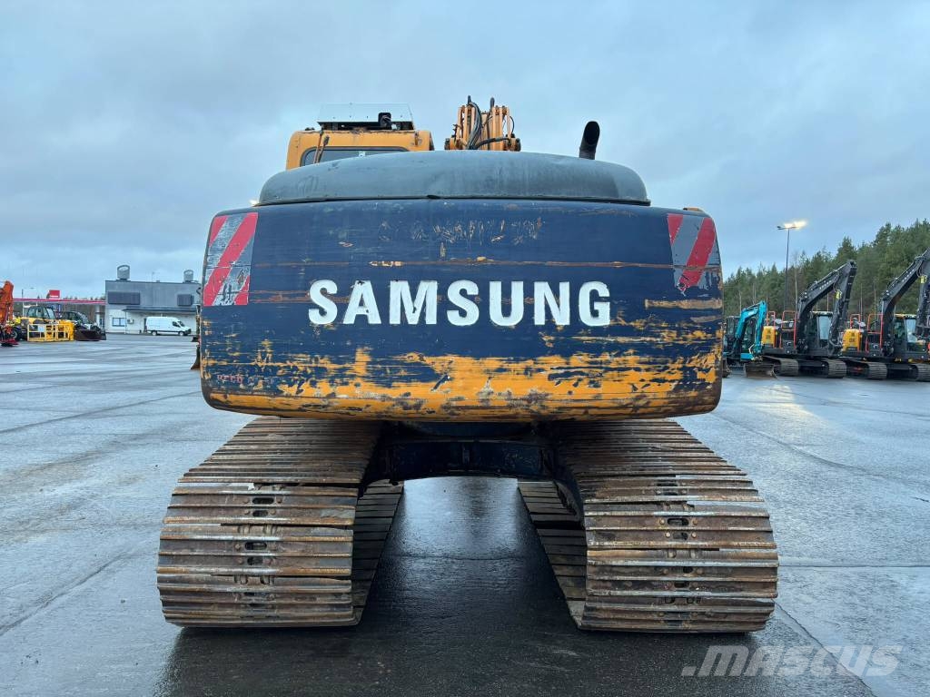 Samsung SE 130 LC M-3 / Metsäalusta, Kallistuva kauha Telakaivukoneet