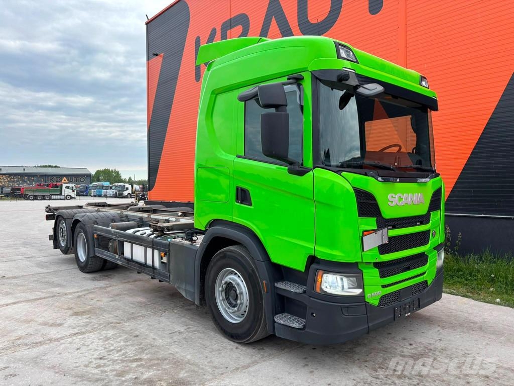Scania G 500 6x2 RETARDER / CHASSIS L=7066 mm Camiones con chasís y cabina
