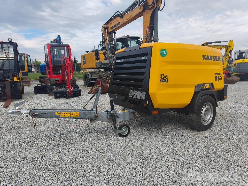 Kaeser M 59 Pe Agregat M 50 M64 ATLAS COPCO XATS 138 Kompresori