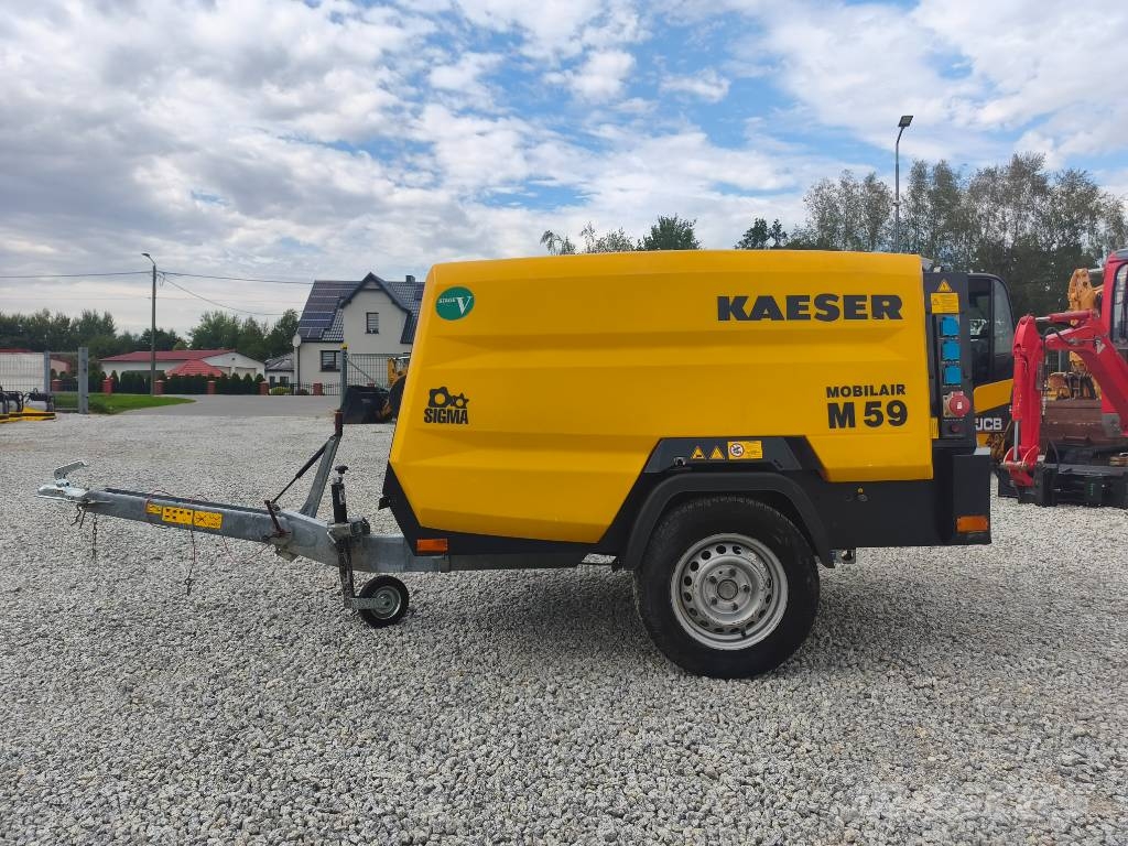 Kaeser M 59 Pe Agregat M 50 M64 ATLAS COPCO XATS 138 Kompresori