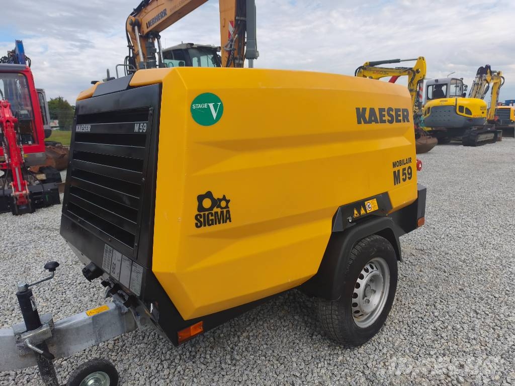 Kaeser M 59 Pe Agregat M 50 M64 ATLAS COPCO XATS 138 Kompresori