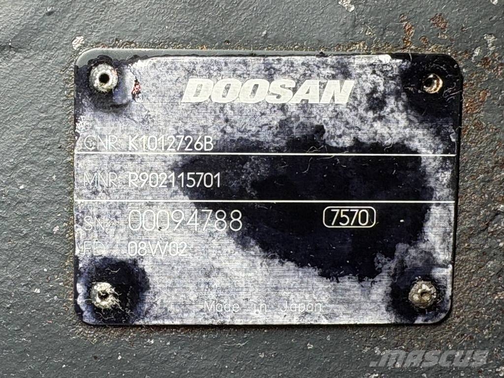 Doosan DX 190 W Bagri na kolesih