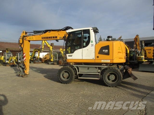 Liebherr A 918 Compact Litronic Bagri na kolesih