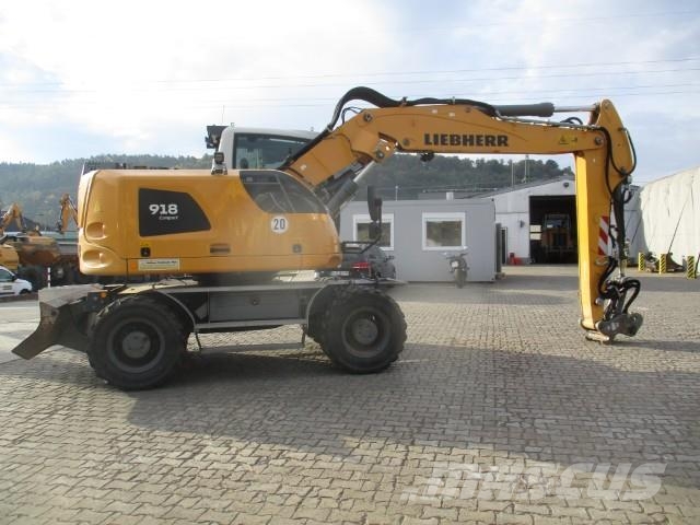Liebherr A 918 Compact Litronic Bagri na kolesih